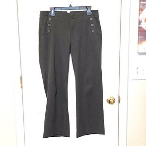 Gap trouser slacks sailor button 12R 489